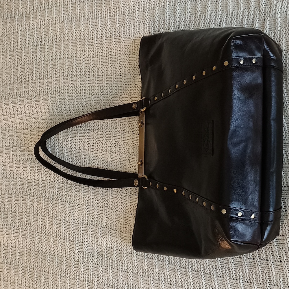 🆕 Patricia Nash Genuine Leather Benvenuto Tote - Picture 2 of 16